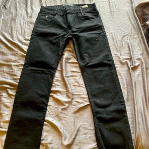GUESS BLACK JEANS 
33x30